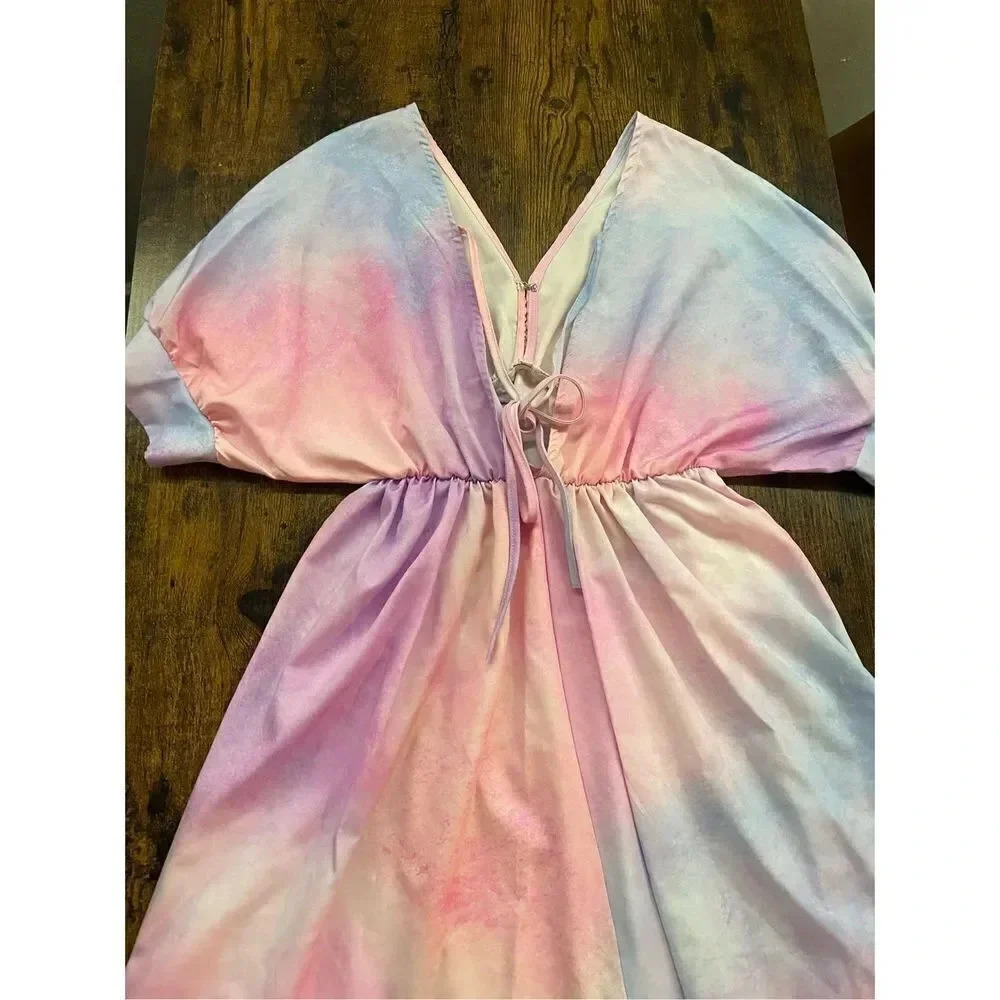 Soft Multi-Color Tunic Dress - Picture 11 of 12